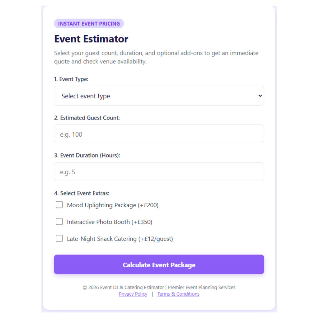 Event Estimator Event Estimator