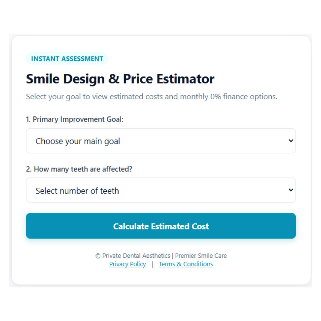 Smile Design & Price Estimator Smile Design & Price Estimator